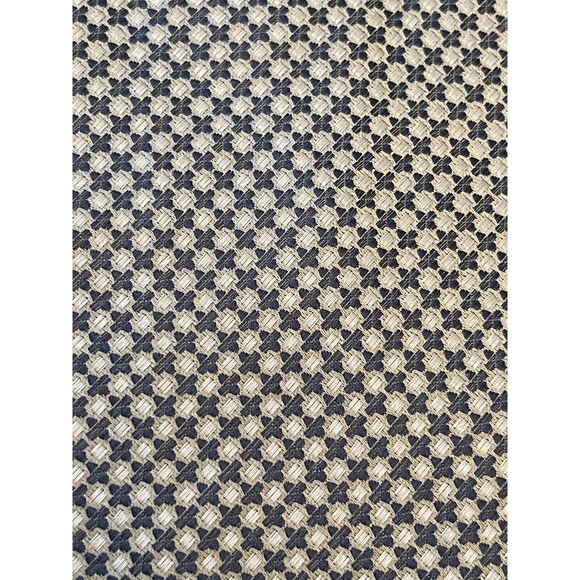 Comoseta Blue 100% Silk Men’s Neck Tie Made In China - Picture 9 of 9